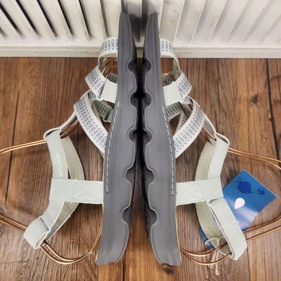 Jambu Bay Water Ready Vegan Sandals Women's Size 10 M Gray White Strappy J2BAY65 - Picture 6 of 11